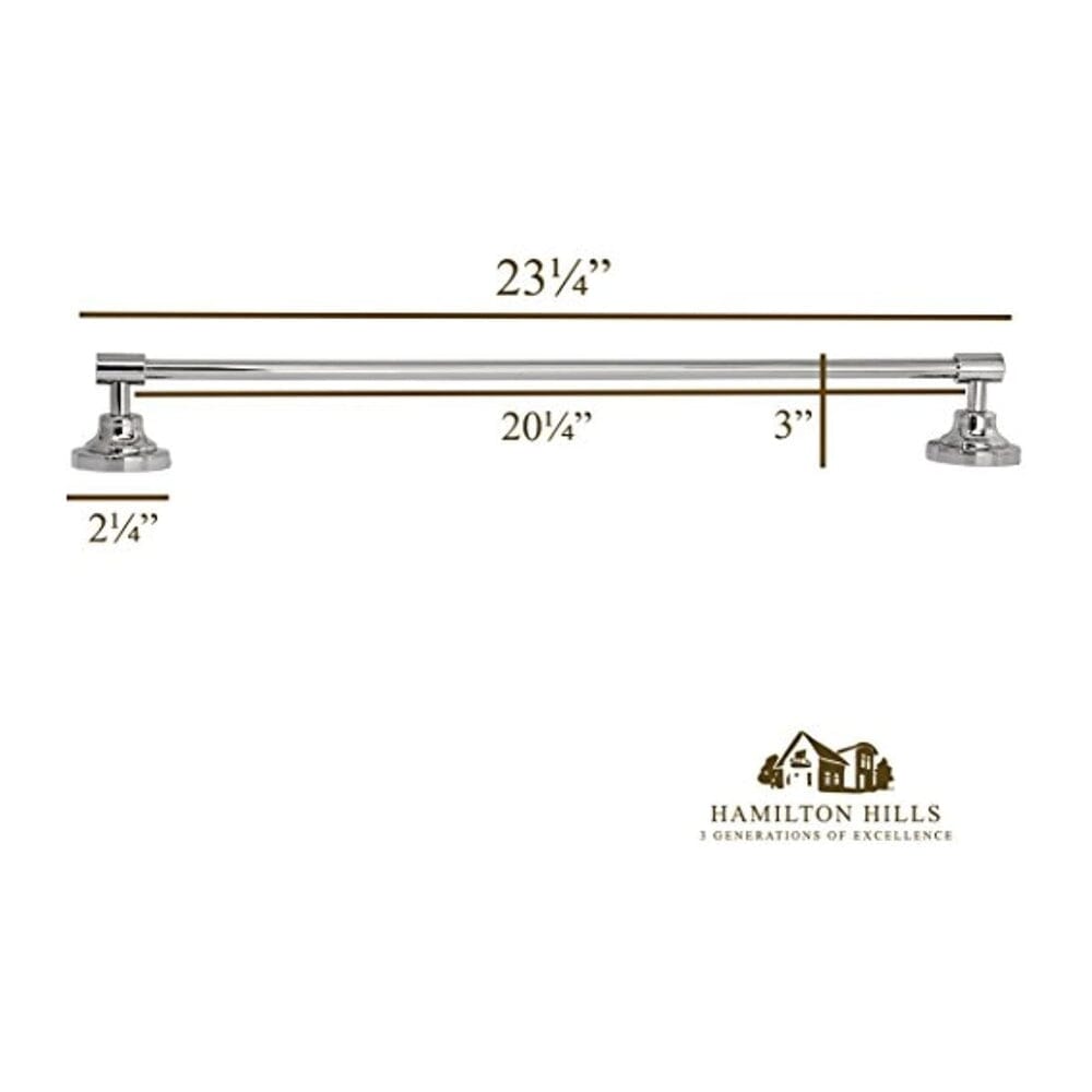 Classical Design Polished Chrome Towel Bar