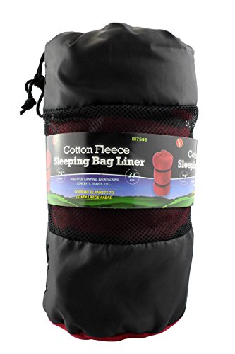 SE Red Winter Sleeping Bag Liner / Summer Lightweight Bag - BI7566