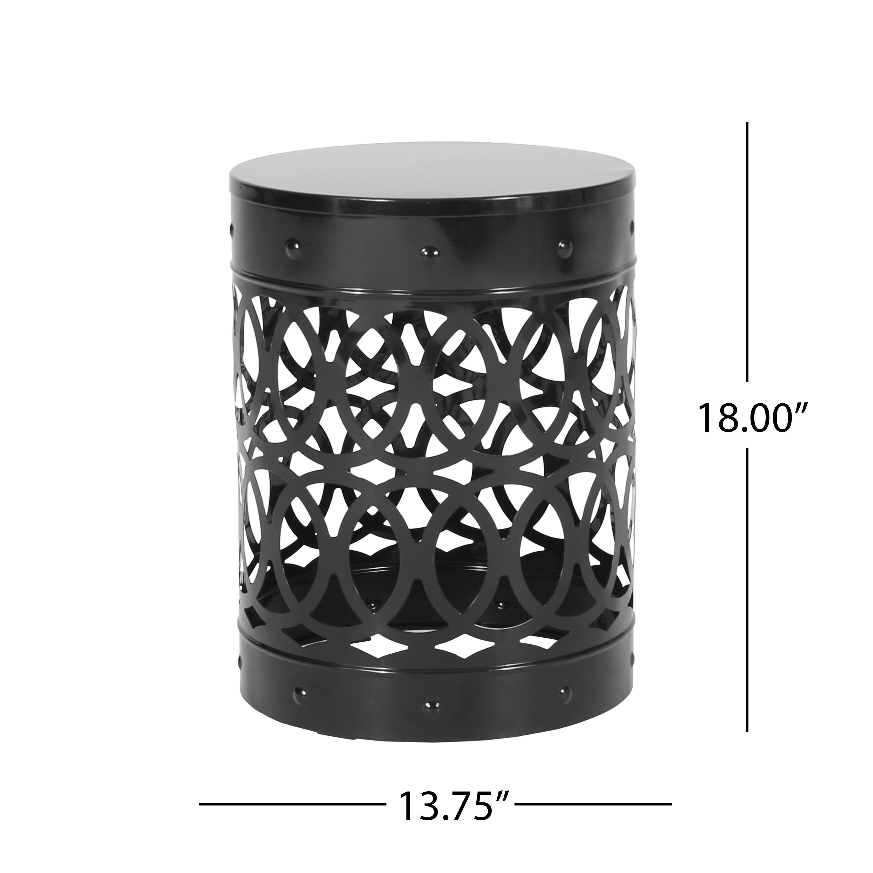 Pellerin Outdoor Metal Side Table