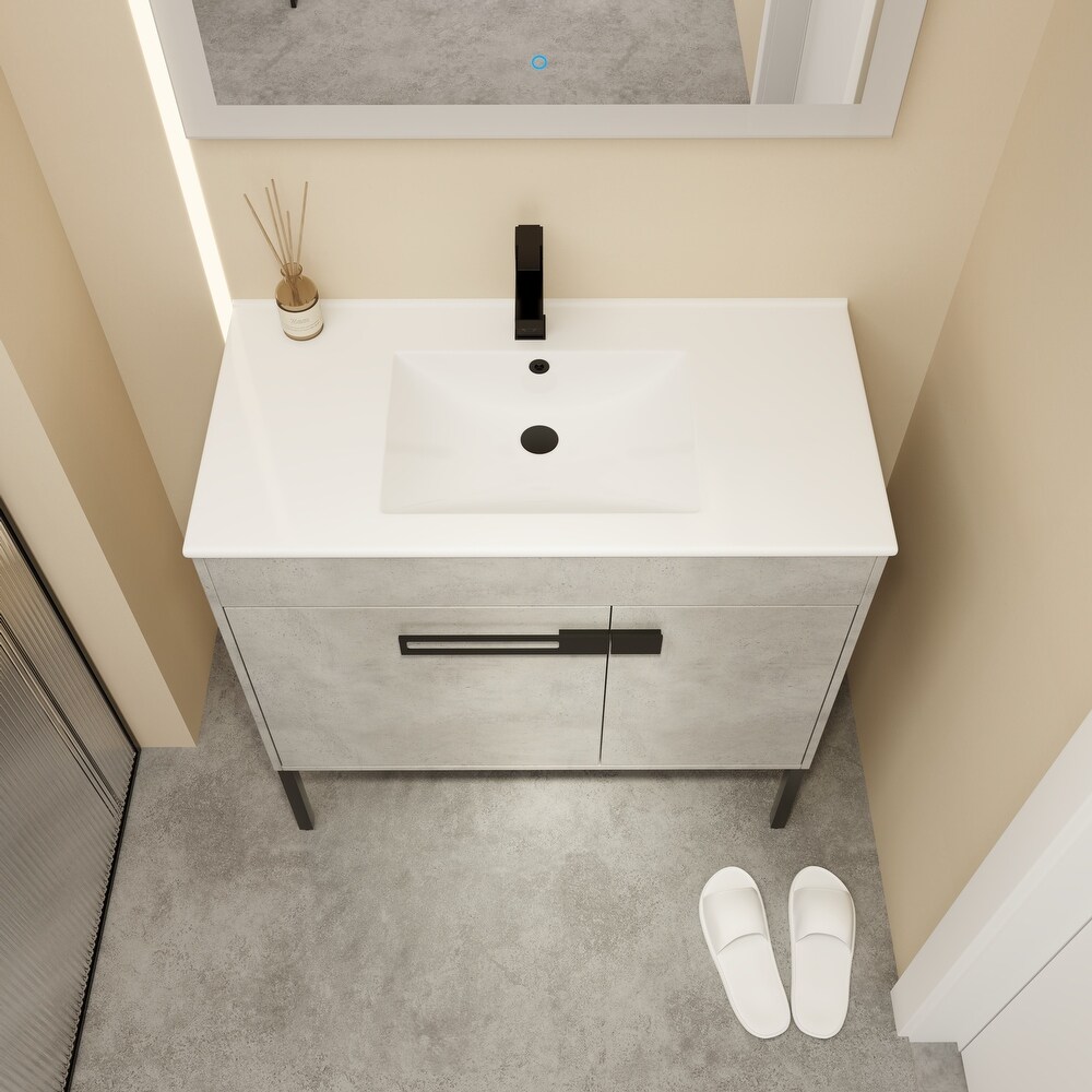 36 Inch Freestanding Bathroom Vanity with Sink