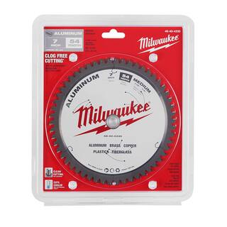 MW 7 in. x 54 Carbide Teeth Aluminum Cutting Circular Saw Blade 48-40-4330