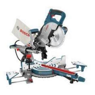 Bosch 12 Amp 8-12 in. Corded Portable Single Bevel Sliding Compound Miter Saw with 48-Tooth Carbide Blade CM8S