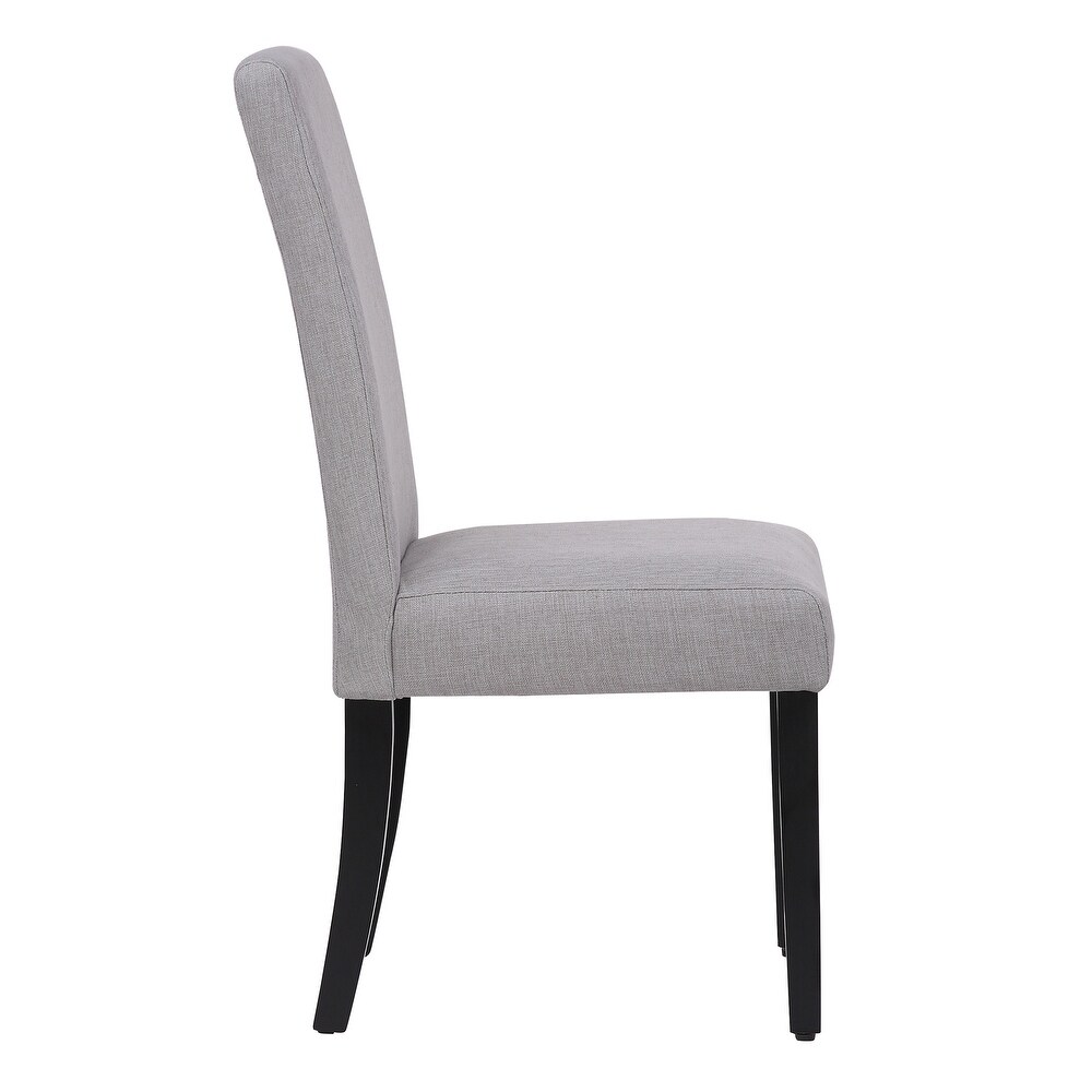 Grandview Upholstered Linen Fabric Dining Chair   38.6