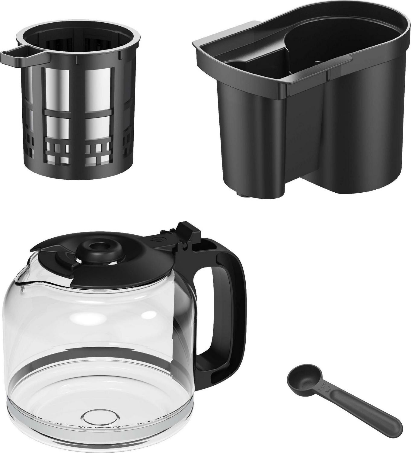 Gourmia 12Cup Grind and Brew Coffee Maker with Integrated Grinder Black  Crowdfused