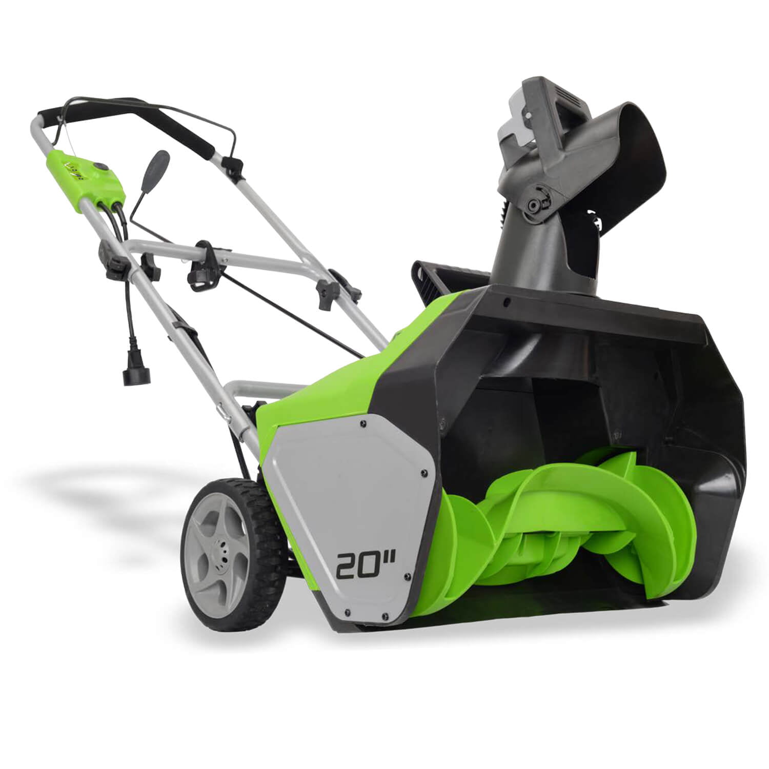 Greenworks 13 Amp 20 in. Corded Electric Snow Thrower， 2600502