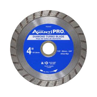 Avanti Pro 4 in. Turbo Diamond Blade HD-T40S8