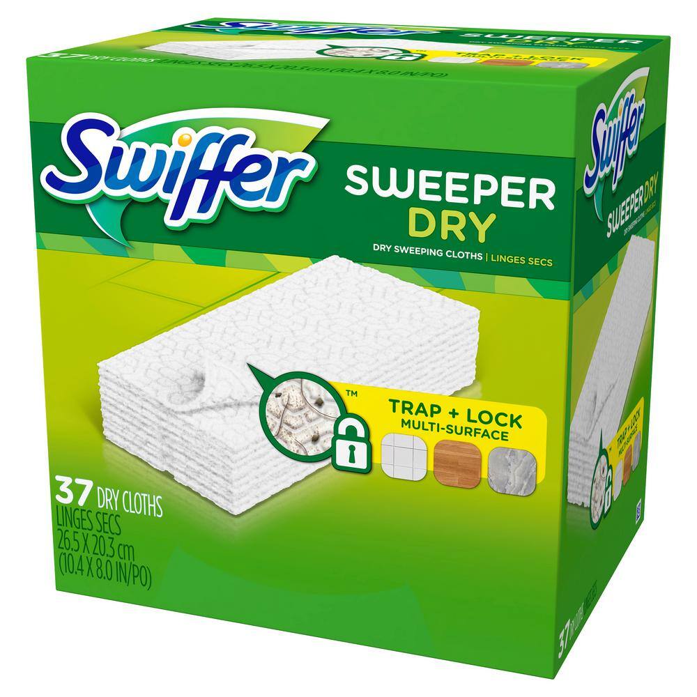 Swiffer Sweeper Dry Cloth Refills Unscented (37-Count) 003700082822