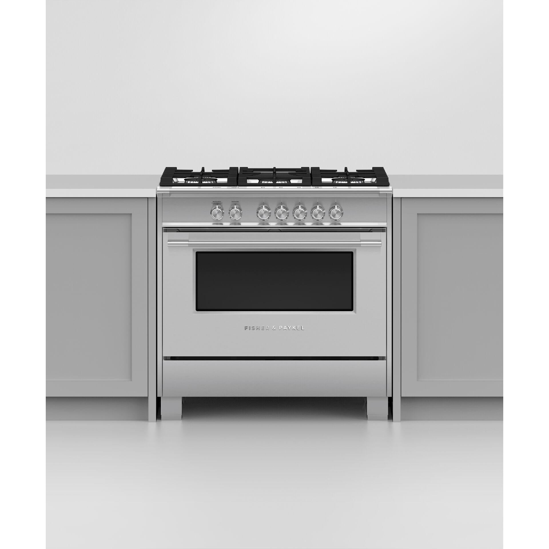 Fisher & Paykel 36-inch Freestanding Gas Range with AeroTech? Technology OR36SCG4X1