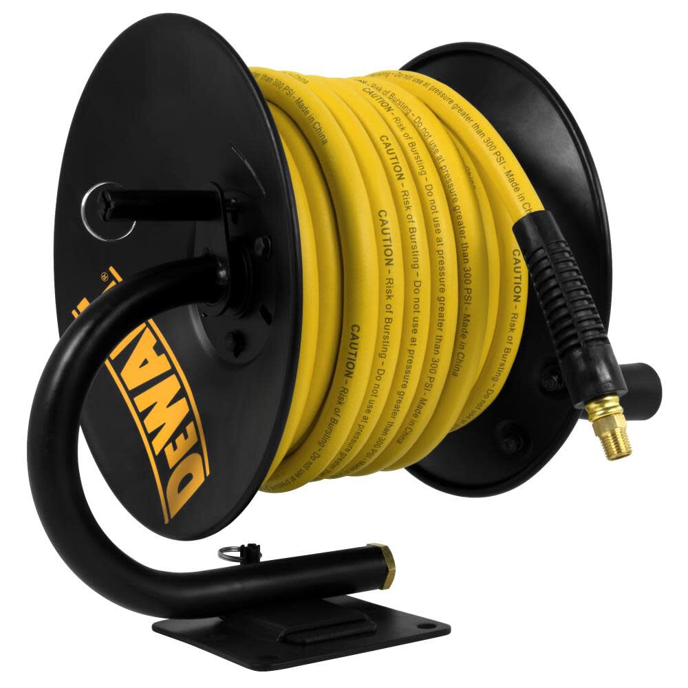 DW 3/8 In. x 50 Ft. Manual Rubber Hose Reel DXCM024-0348 from DW