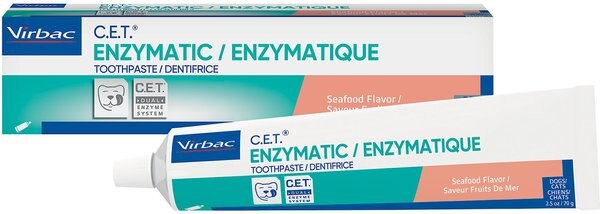 Virbac C.E.T. Enzymatic Seafood Flavor Dog and Cat Toothpaste