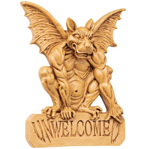 Design Toscano Unwelcomed Gargoyle Plaque