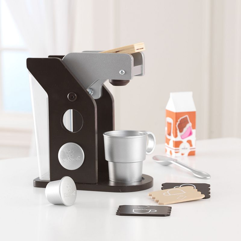 KidKraft Wooden Espresso Coffee Set