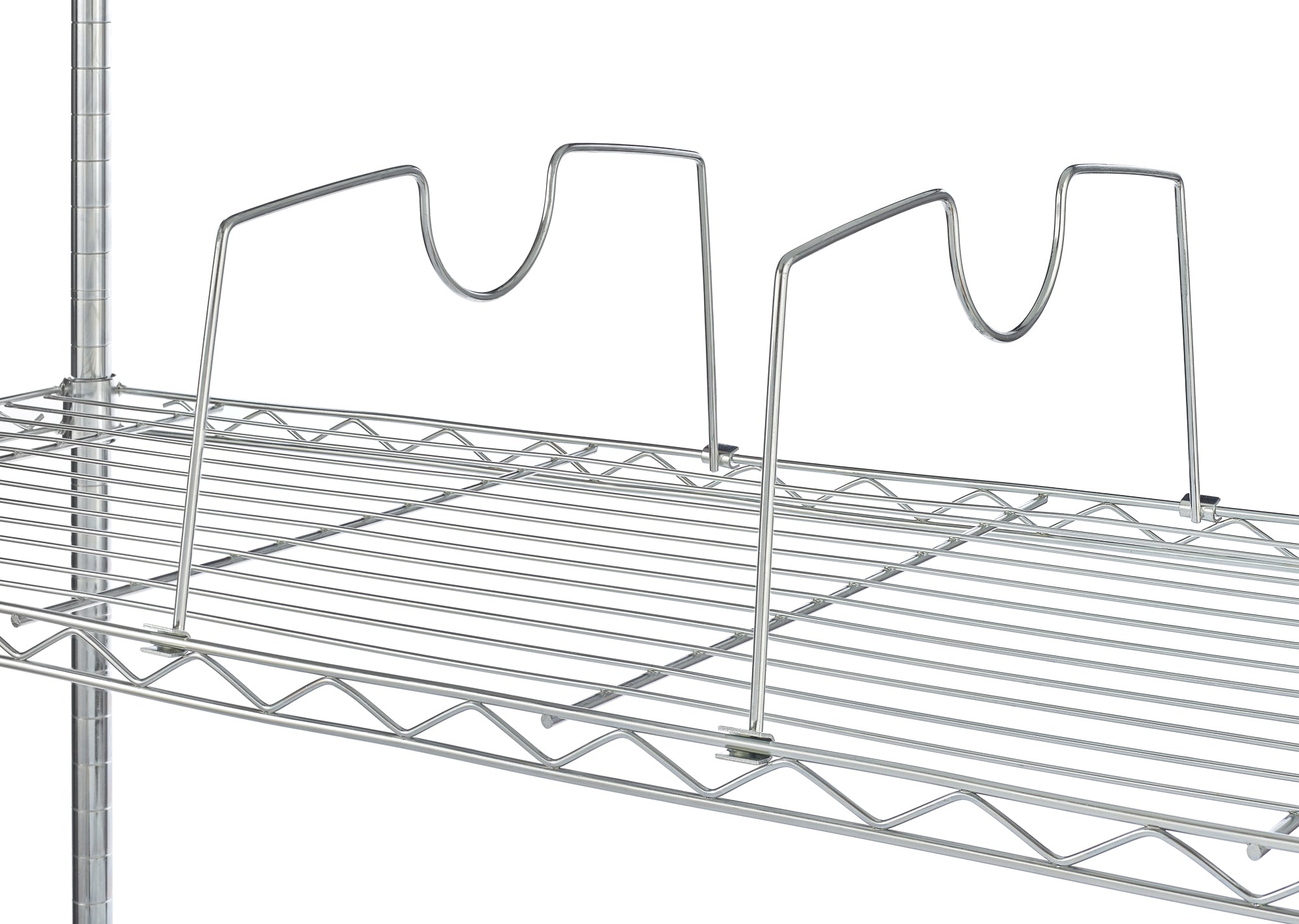 HSS Steel Wire Shelf Divider, Fits on 14