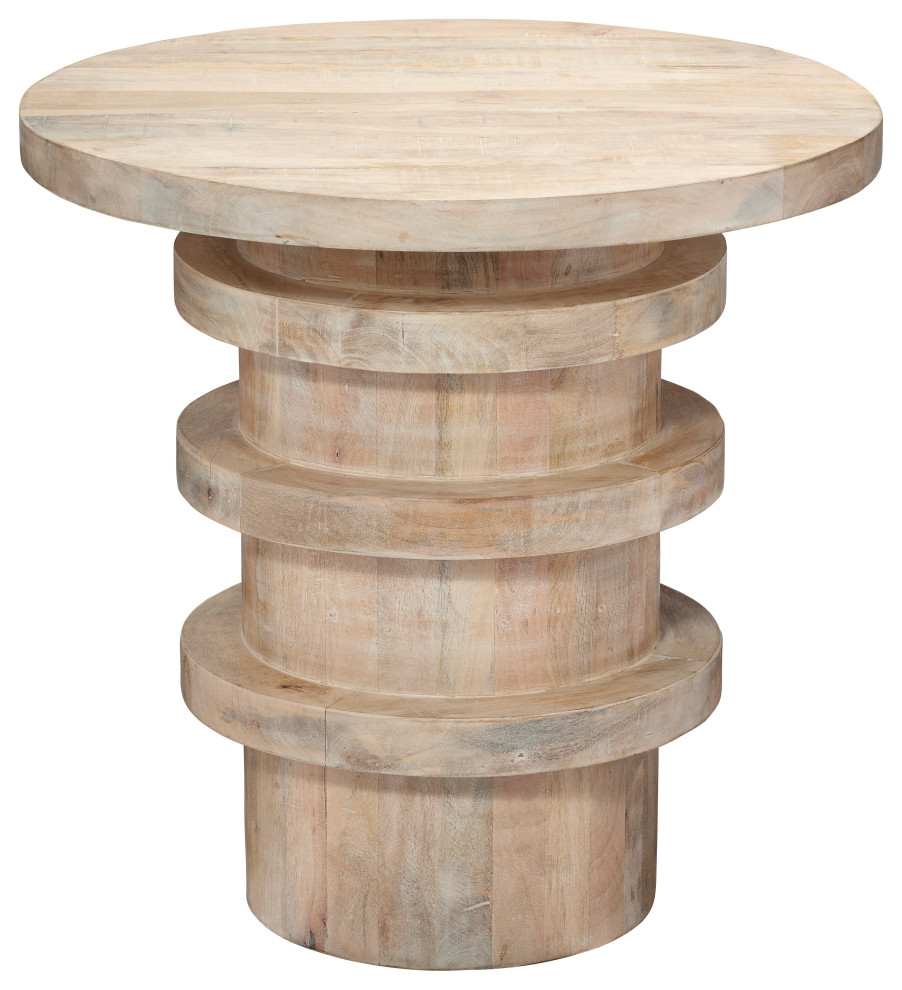 Revolve Wood Side Table   Transitional   Side Tables And End Tables   by Jamie Young Company  Houzz