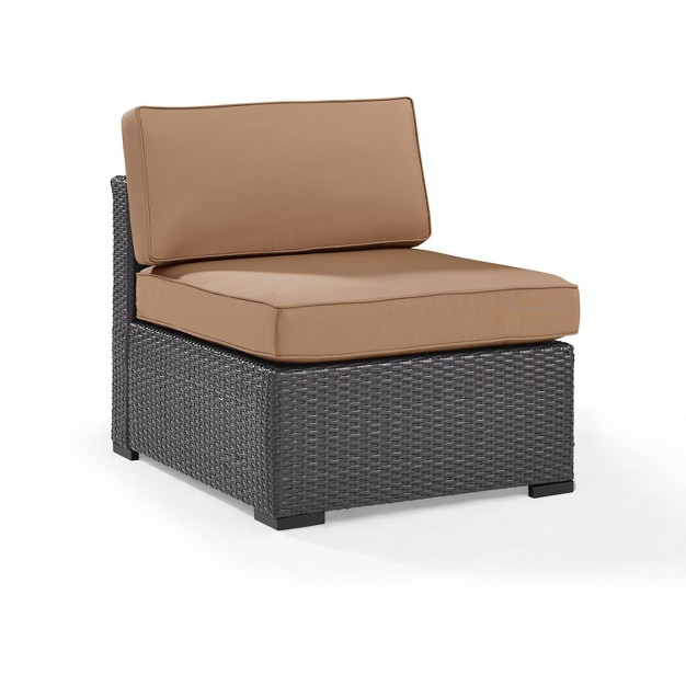 Biscayne Outdoor Steel Armless Chair Crosley