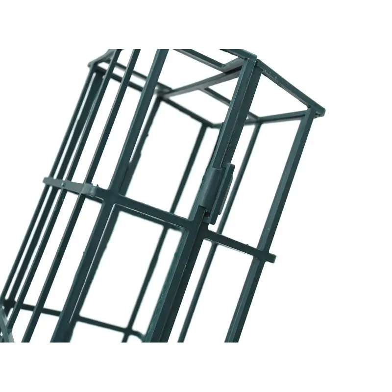 Manufacturers supply cage green plastic flower pot flower mud tray flower arrangement tool green cage