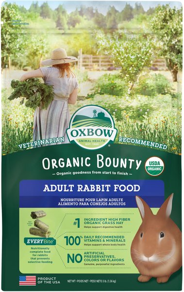 Oxbow Organic Bounty Adult Rabbit Food