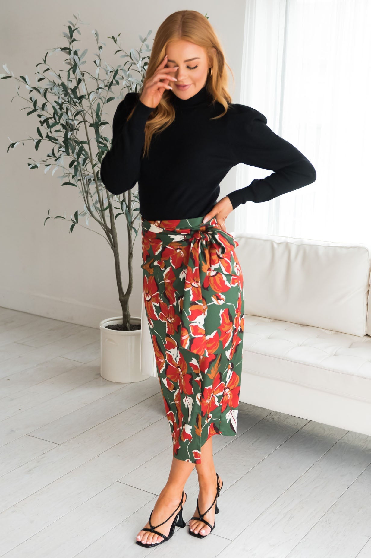 Every Season Modest Wrap Skirt