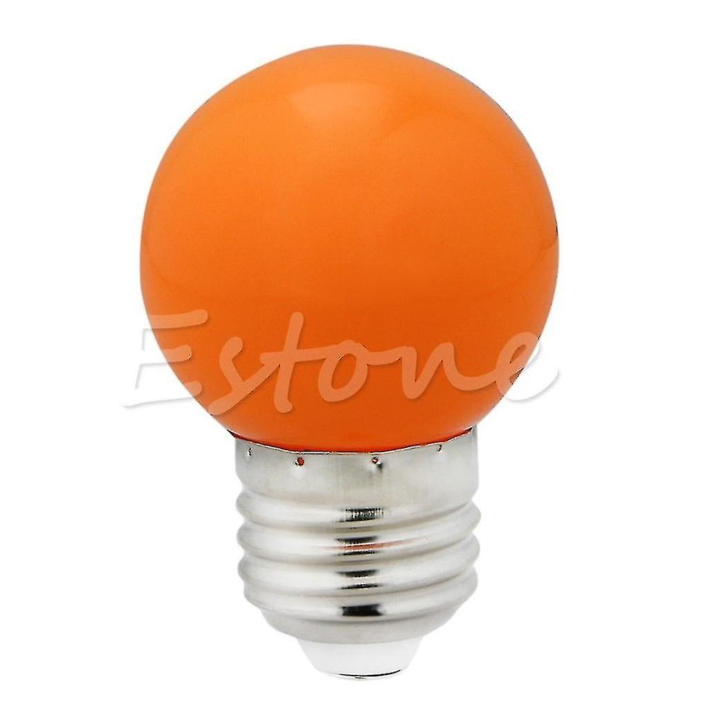 1w E27 Mini Led Golf Ball Bulb Globe Light In Blue， Red， Green， Yellow，white