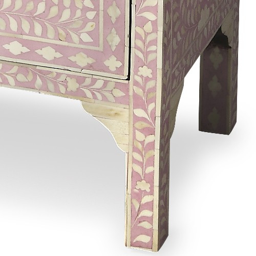 Butler Vivienne Blue Bone Inlay Chest   Mediterranean   Accent Chests And Cabinets   by HedgeApple  Houzz