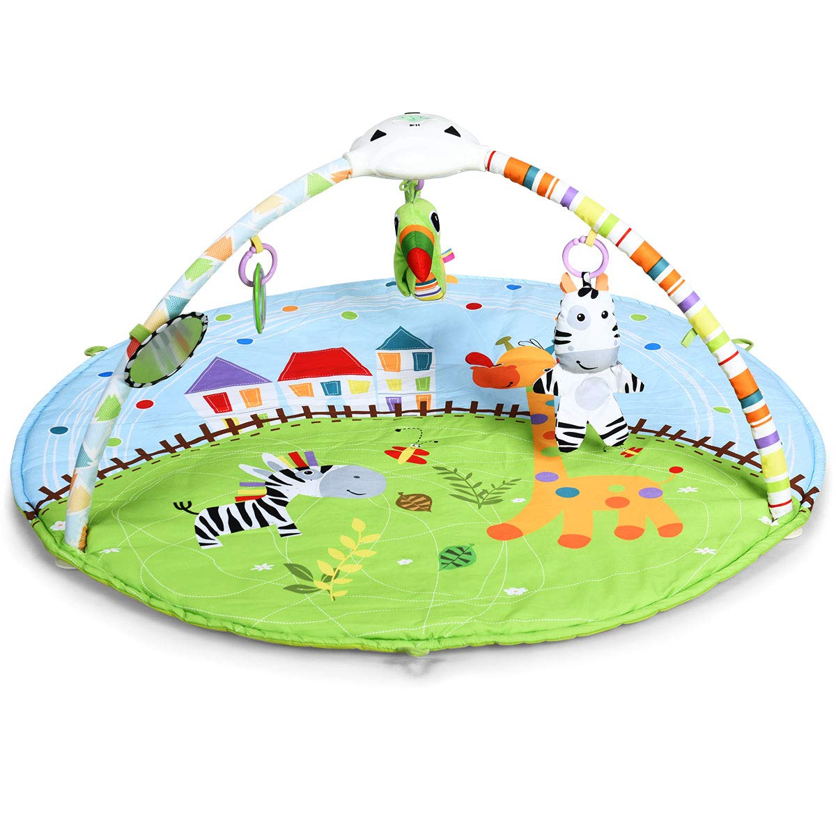 Baby 5-in-1 Farm Exploration Activity Gym Play Mat