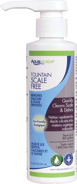 Aquascape Fountain Scale Free Water Treatment， 8-oz bottle