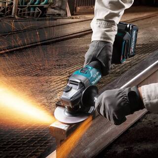 Makita 40V Max XGT Brushless Cordless 4-125 in. Angle Grinder Kit with Electric Brake (4.0Ah) with Bonus XGT 4.0Ah Battery GAG01M1-BL4040