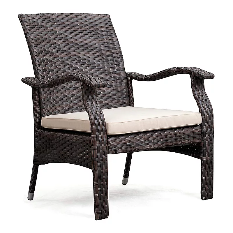 Patio Sense Miles Outdoor Arm Chair and End Table 3-piece Set