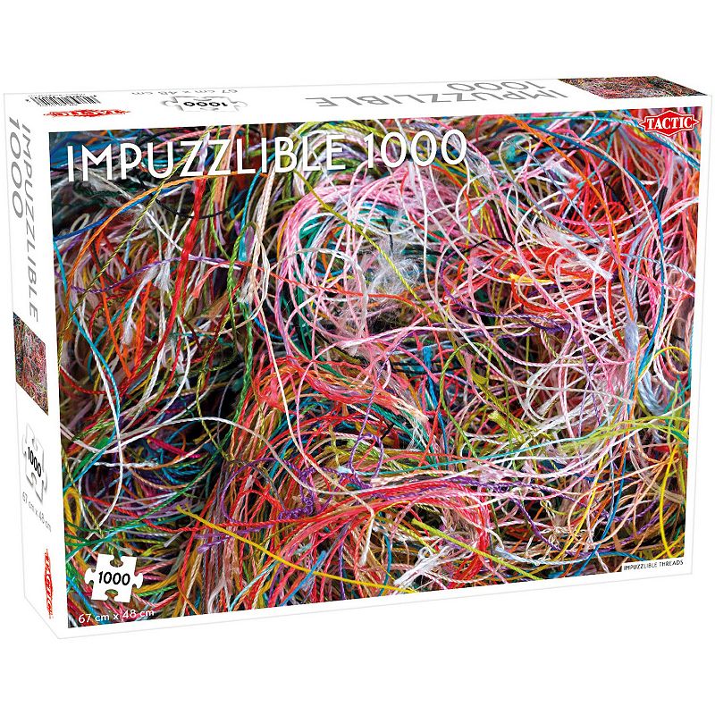 Tactic Impuzzlibe Threads 1000-pc. Puzzle