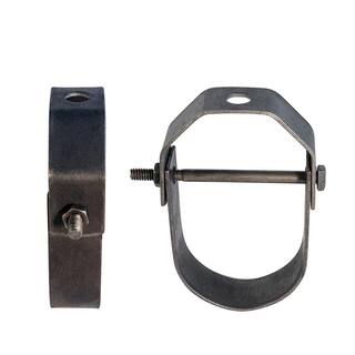 The Plumber's Choice 12 in. Clevis Hanger for Vertical Pipe Support in Standard Uncoated Steel 12HCSPL