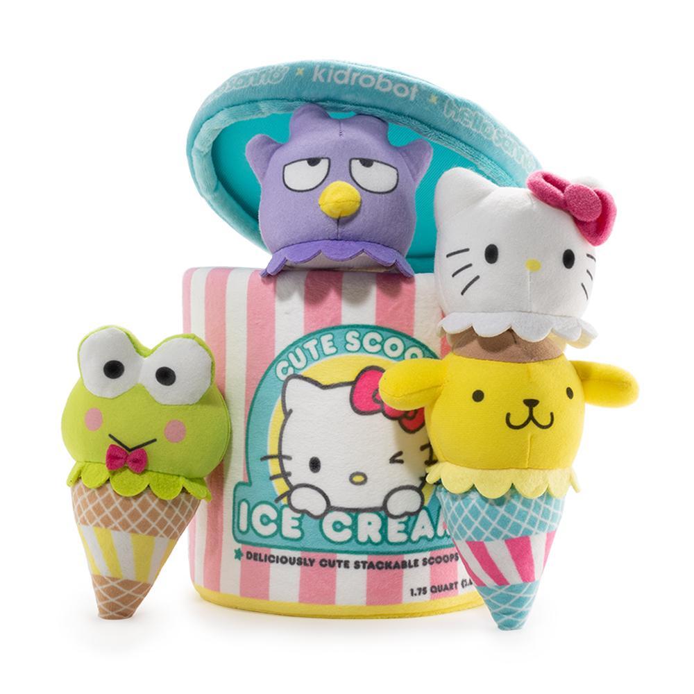 Sanrio Cute Scoops Ice Cream Interactive Plush by Kidrobot