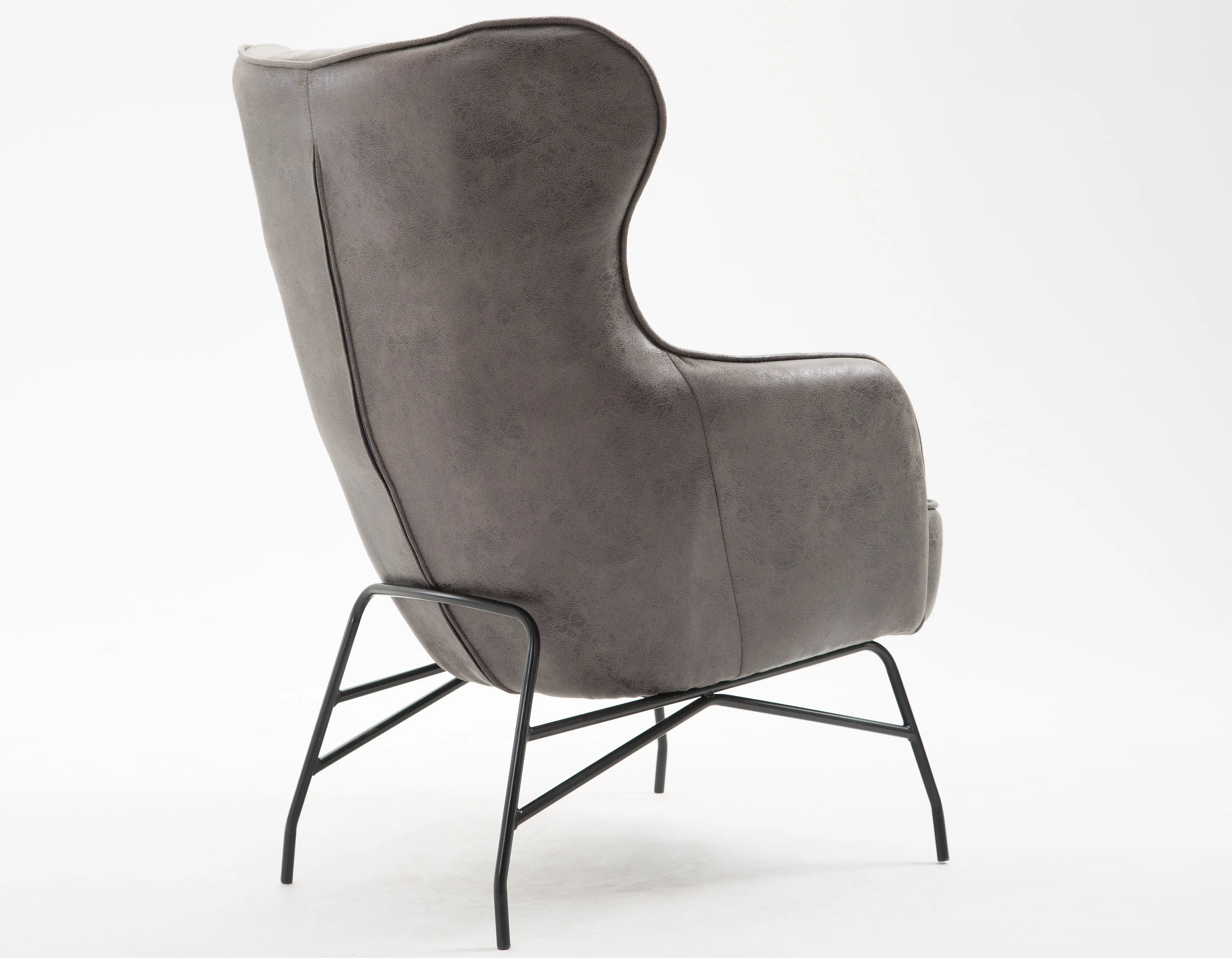 Franky Charcoal Gray Accent Chair