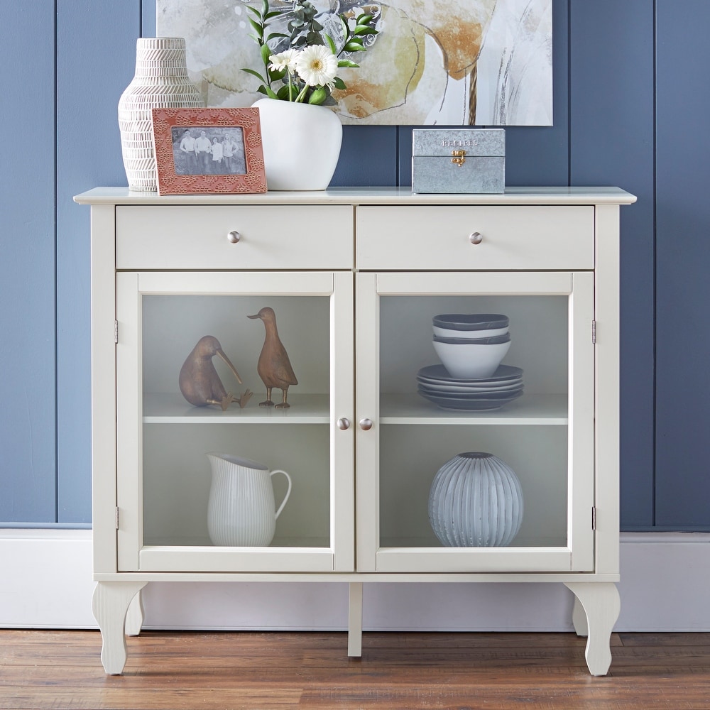 Copper Grove Rawdon Glass Front Buffet/Sideboard