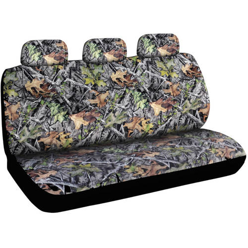 BDK Hawg Camo Full Car Seat Covers， Full Front and Rear Set， 9 Pieces