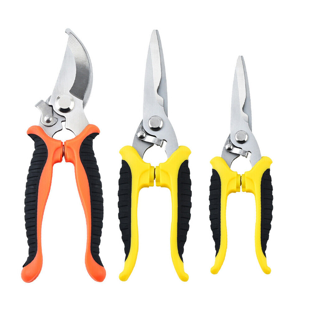 Plant Pruning Shears Garden Trimming Scissors Precision Hand Pruner Herb Snips