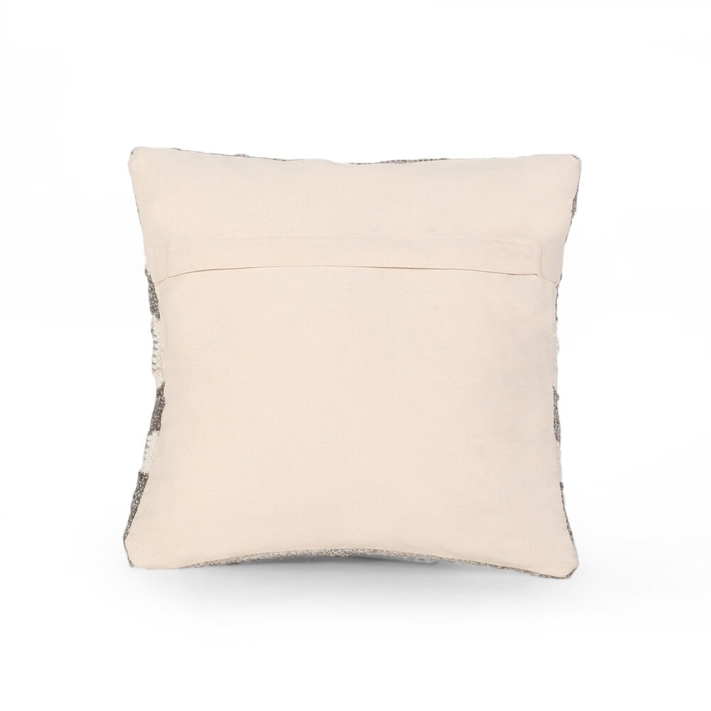 Bensley Boho Wool Pillow Cover by Christopher Knight Home