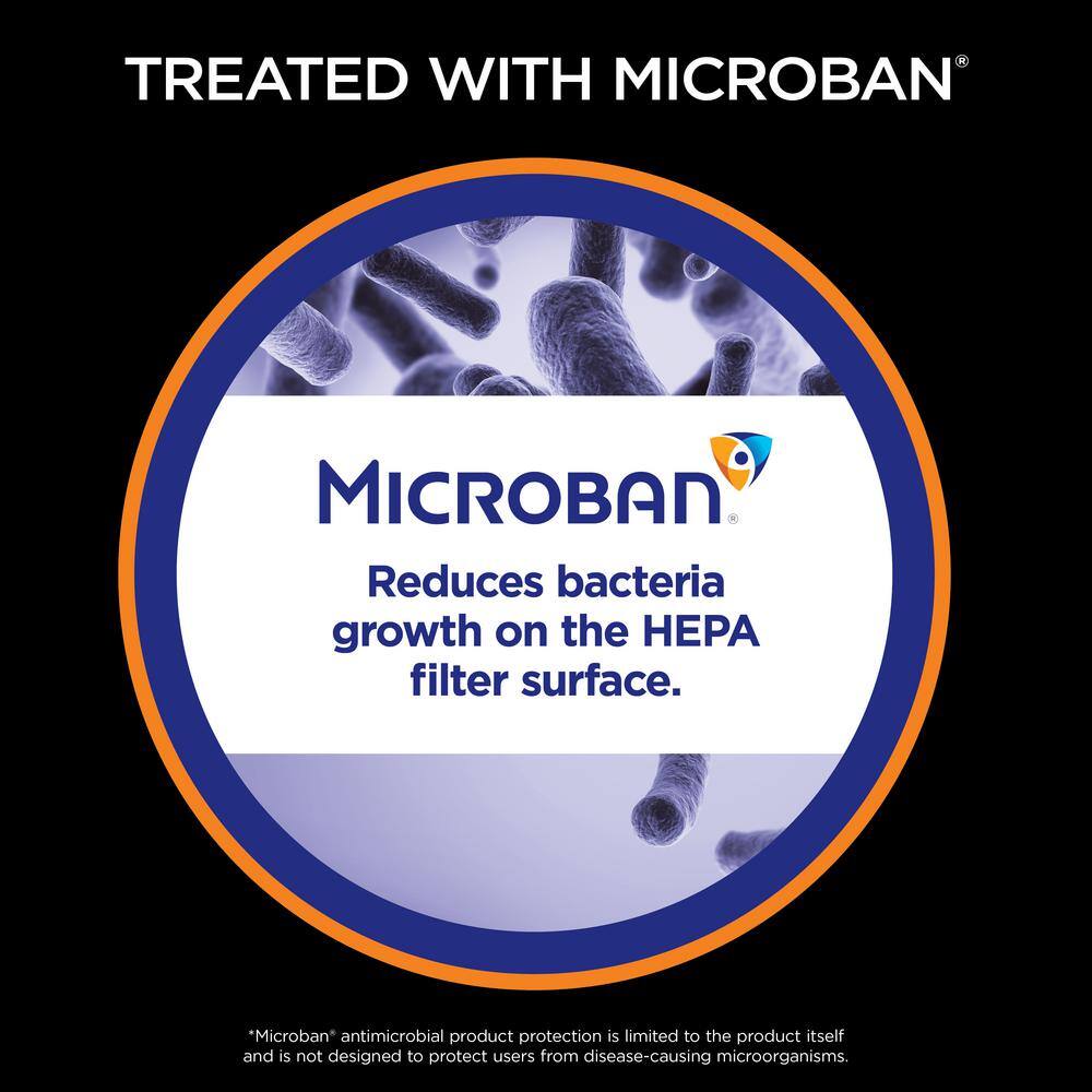 Shark Air Purifier Anti-Allergen Filter with True HEPA and Microban HE1FKBASMB