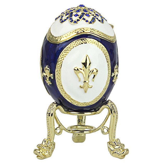 Design Toscano Peterhof Palace Romanov style Collectible Enameled Eggs Darya