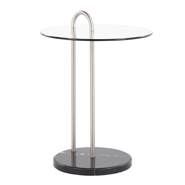 Silver Orchid Battista Side Table