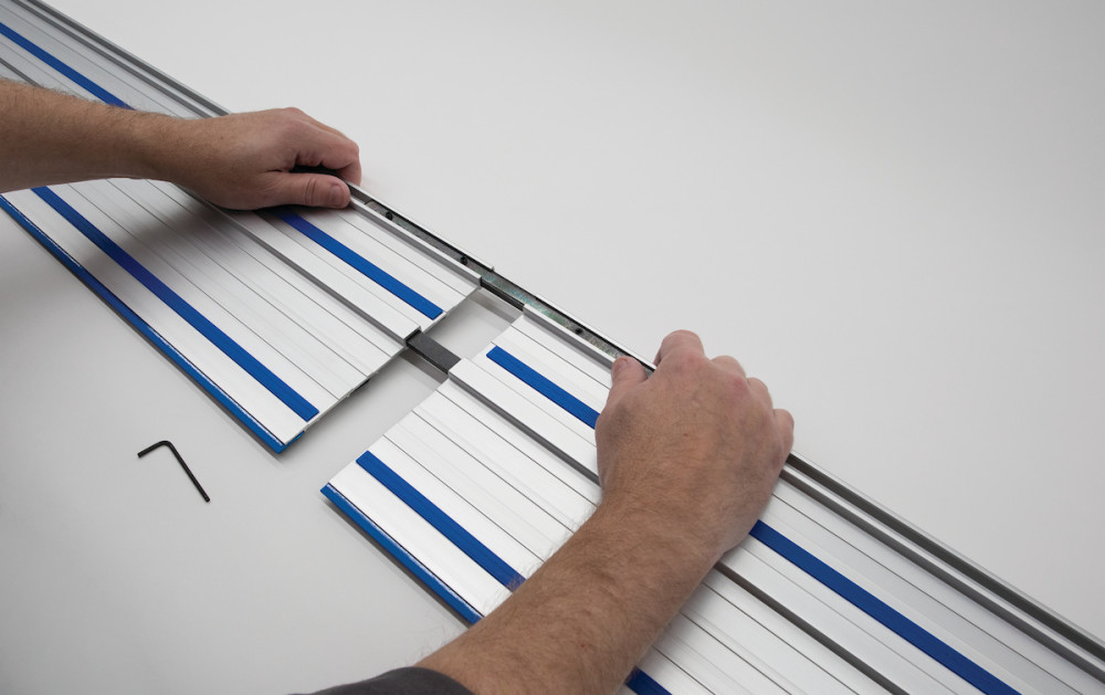 Adaptive Cutting System Guide Track Connectors