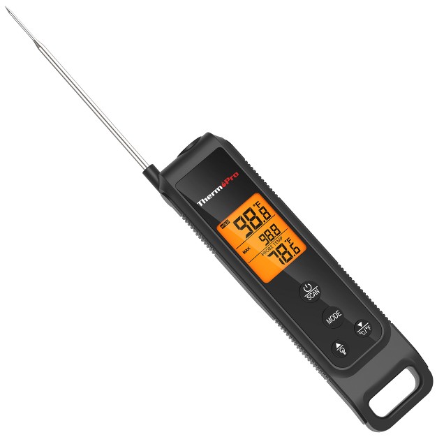 Thermopro Tp420w 2 in 1 Instant Read Thermometer For Cooking Infrared Meat Thermometer Cooking Thermometer With Meat Probe