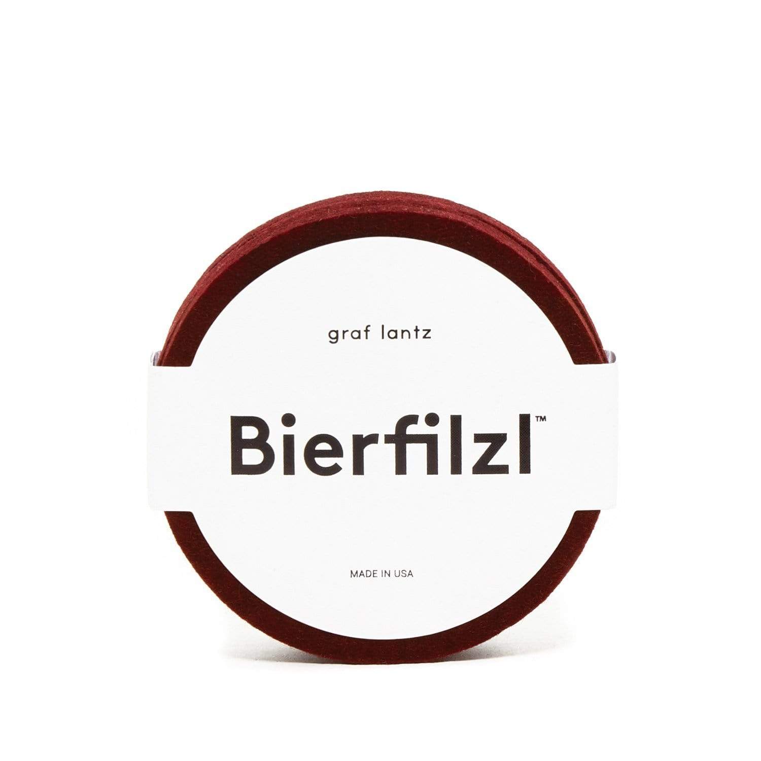 Bierfilzl Round Felt Coaster