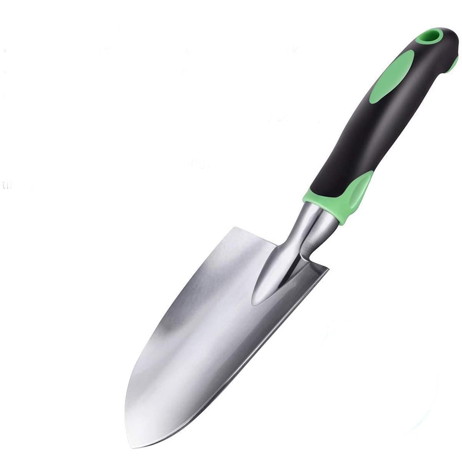 Garden Shovel Heavy Duty Supplies Sturdy Tools for Digging Aerating Weeding Green