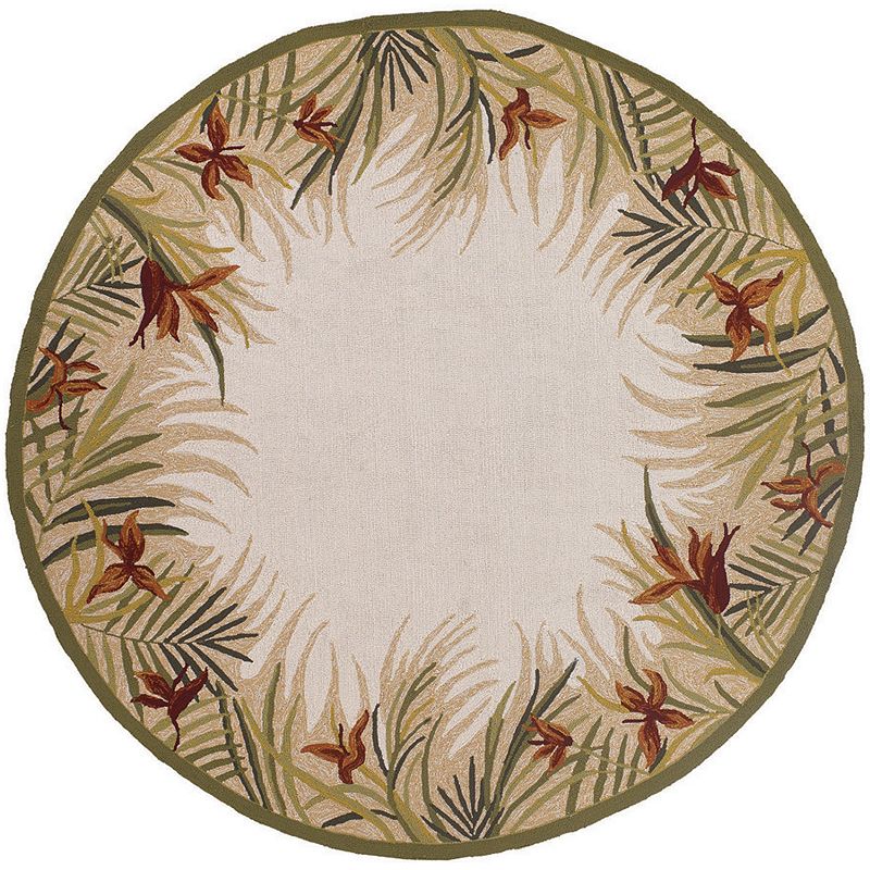 Couristan Covington Tropic Gardens Floral Indoor Outdoor Rug