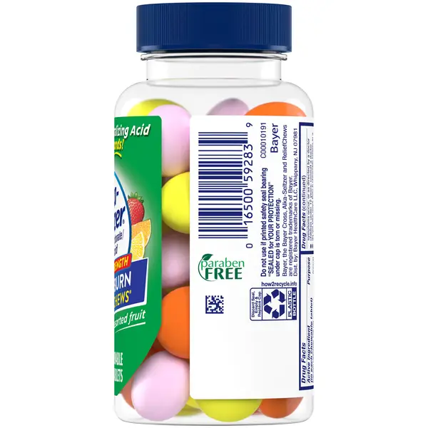 Alka-Seltzer Heartburn Relief Chews Assorted Fruit 32ct