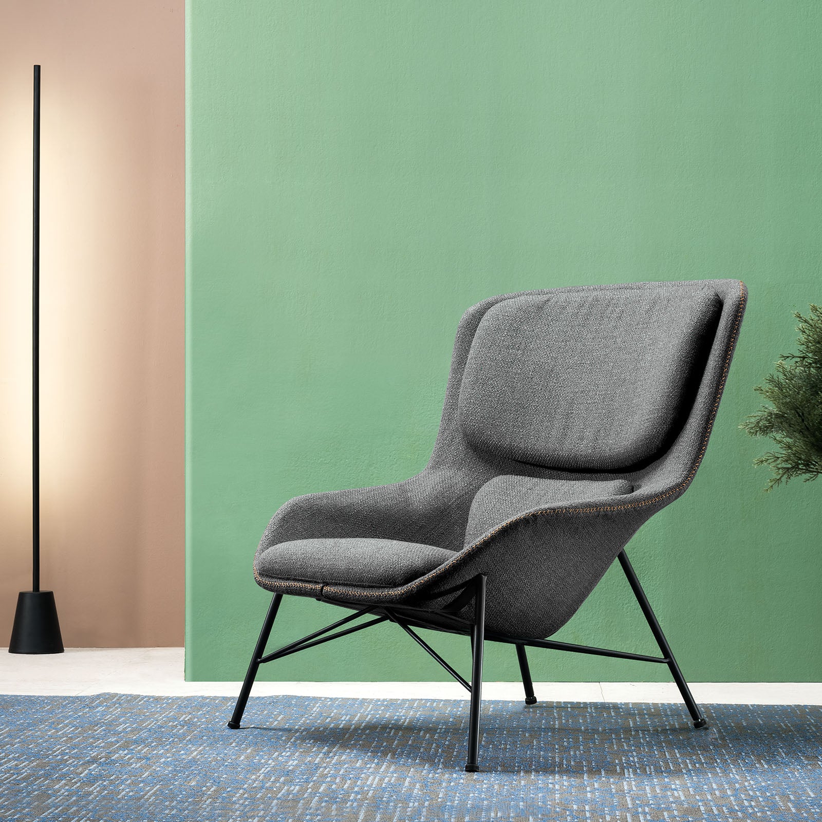 Uppsala Lounge Chair Lc051-G