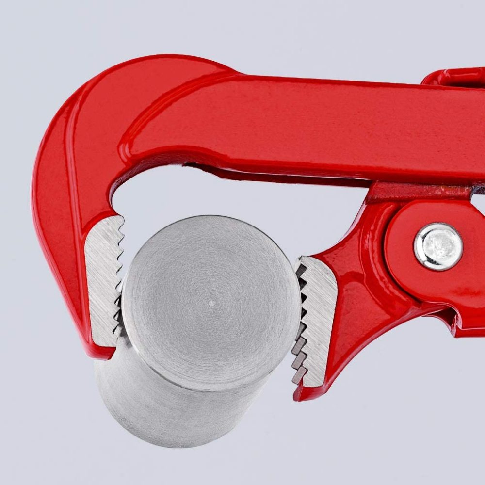 Knipex Pipe Wrench 90 Degree Angled 560 mm Swedish Pattern