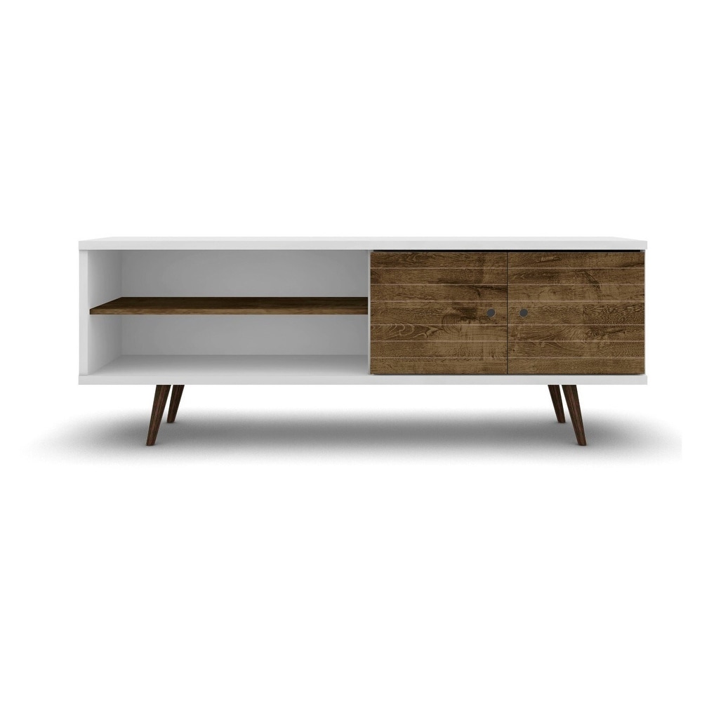 Manhattan Comfort Sortland Wooden Modern Media Cabinet Console