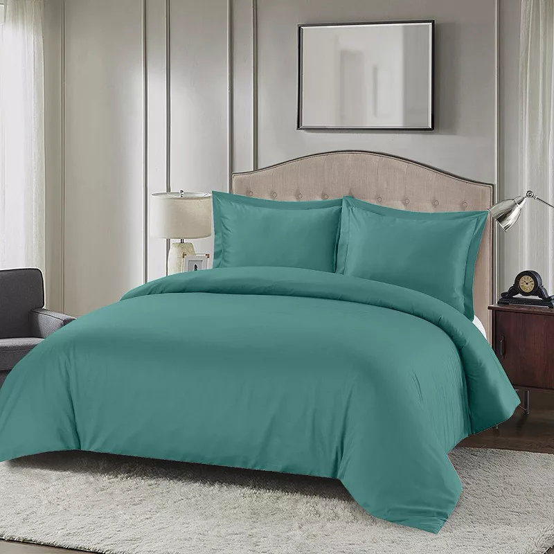 Oversized Viscose Cotton 3-Piece Duvet Cover Set