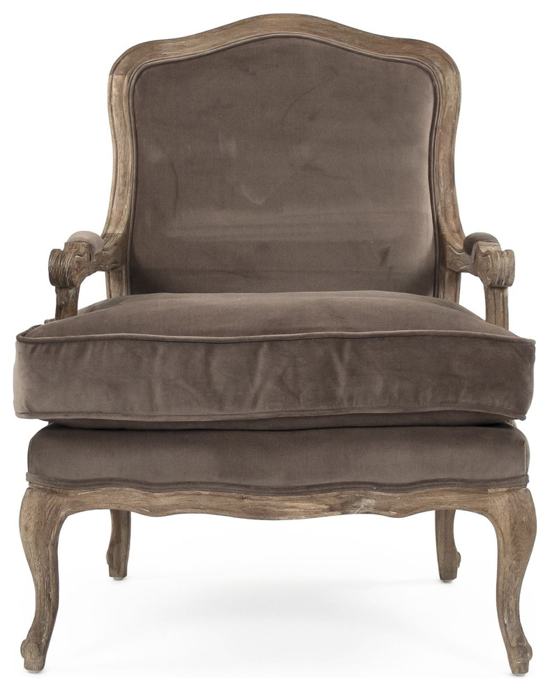 Bastille Love Chair   French Country   Armchairs And Accent Chairs   by Hudson Home Decor  Houzz